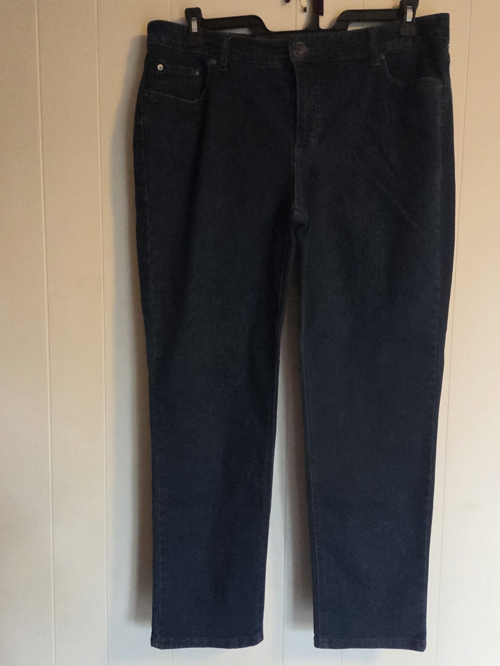 Terra & Sky Women’s Navy Straight Jeans